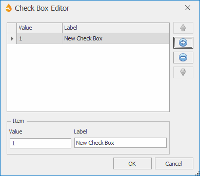 Check Box Editor