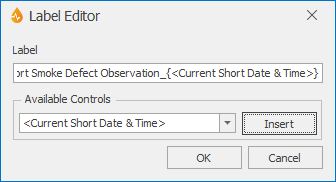 Setting up a customised report title