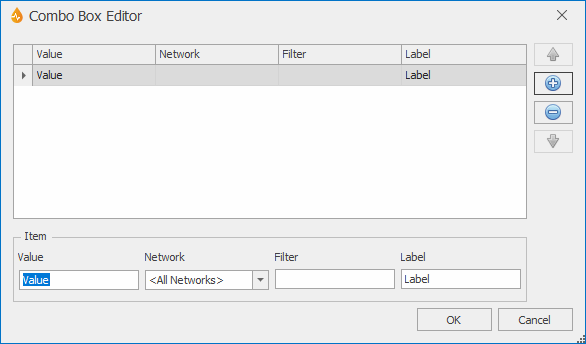 Combo Box Editor