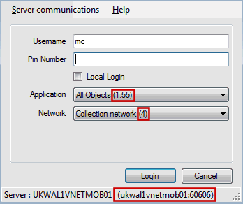 Ids displayed in brackets