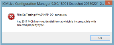 Invalid Message of Wrong Property Type