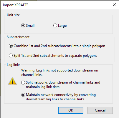 Import XPRAFTS Dialog