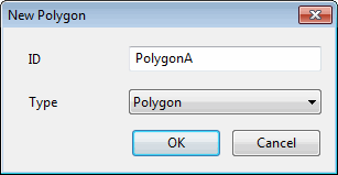 Create New Object Dialog