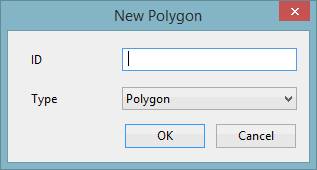 Create New Polygon dialog