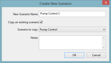 Create New Scenario based on Existing