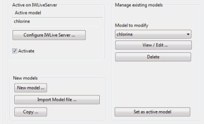 Watch Configuration page of the Baseline property sheet