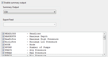 Export Style Dialog - Summary page