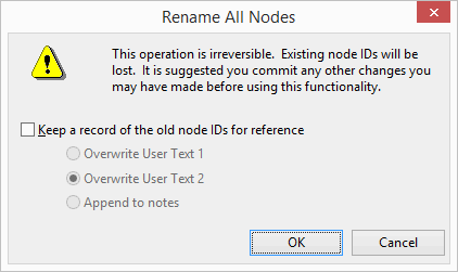 Rename All Nodes dialog