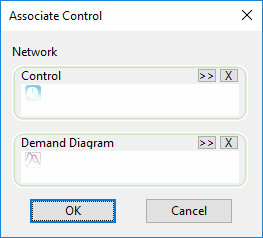 Associate Control dialog