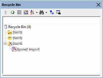 Recycle Bin window