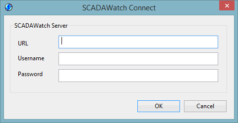 SCADAWatch Connect Dialog