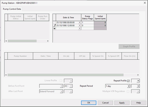 Specifying Pump Properties