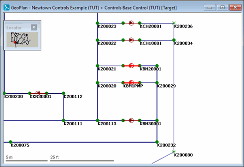 Zoomed in Network
