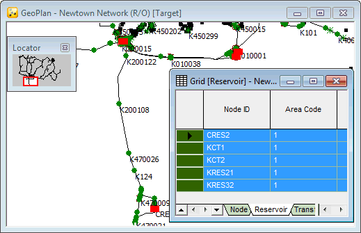 Find Selection in GeoPlan