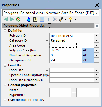 Polygon Definition tab