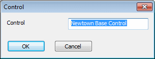 Control Dialog