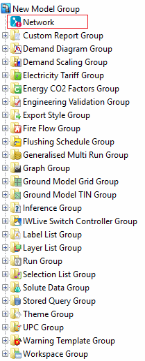 Dragging the Model Group Window