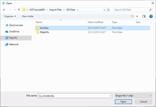 Open GIS data
