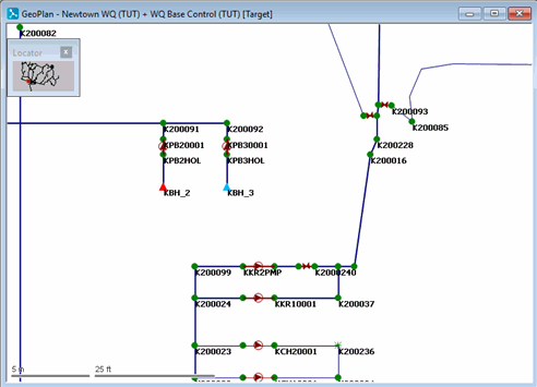 Zoomed in Network