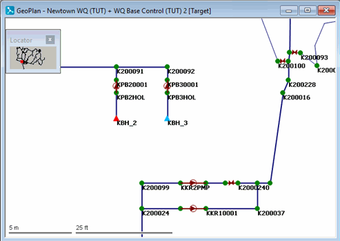 Zoomed in Network